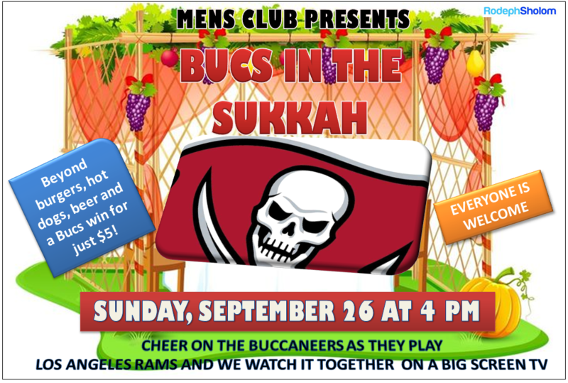 Banner Image for Bucs in the Sukkah