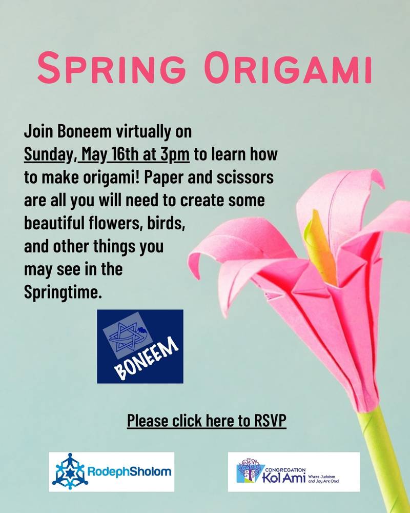 Banner Image for Spring Origami with Boneem