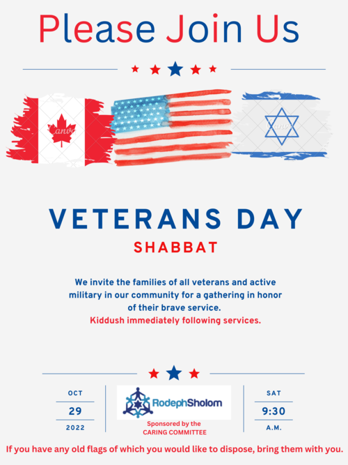 Banner Image for Veterans Shabbat