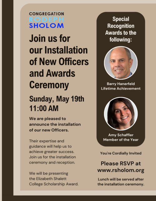 Banner Image for Awards and Installation