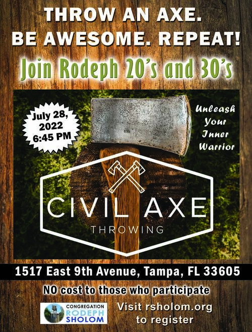 Banner Image for 20s and 30s Kick Off Event  Axe Throwing with Civil Axe in Ybor City