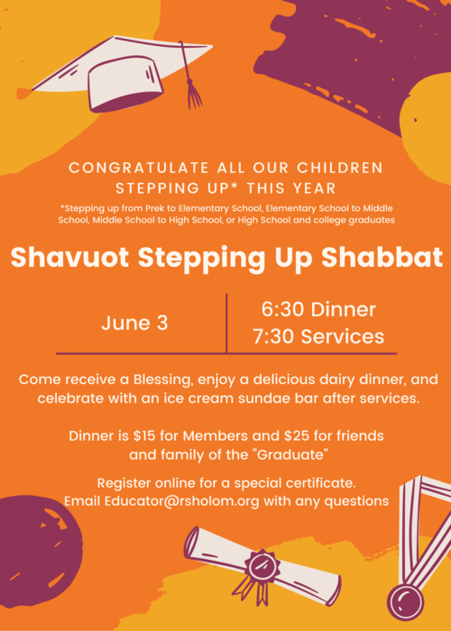 Banner Image for Stepping Up Shabbat Dinner
