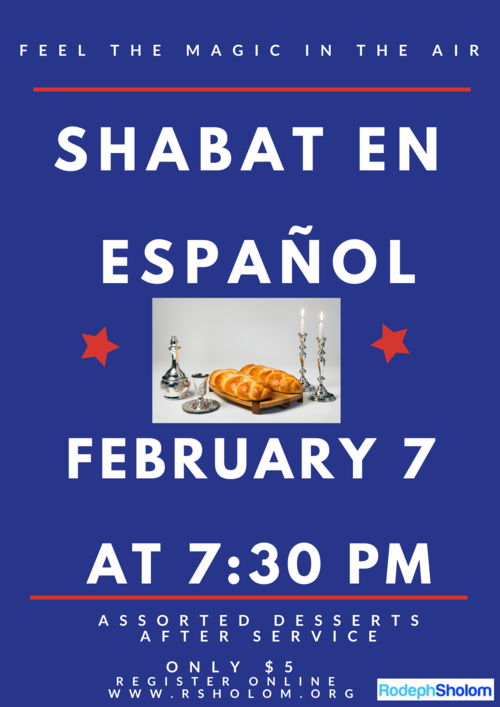 Banner Image for Shabbat En Espanol