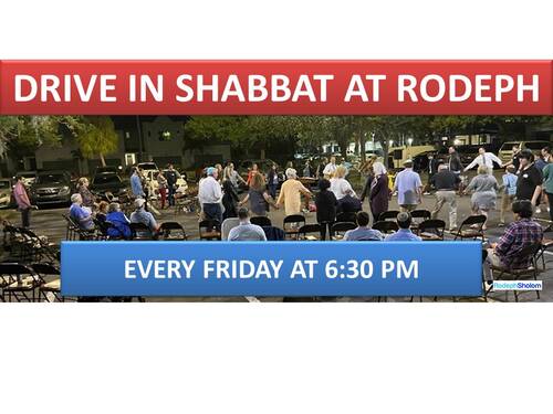 Banner Image for  Drive In Shabbat 