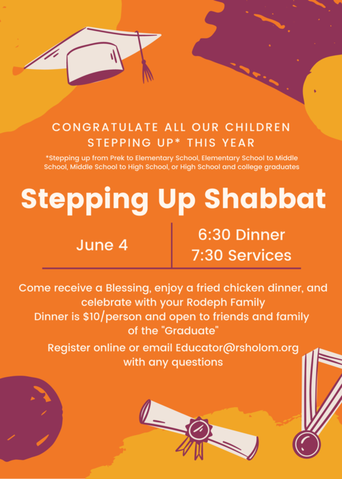 Banner Image for Stepping Up Shabbat Dinner