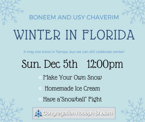 Banner Image for Winter in Florida
